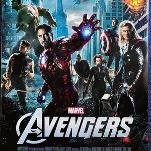 Marvel The Avengers 2012 Iron-Man 27x40 Original Movie Poster Double Sided
